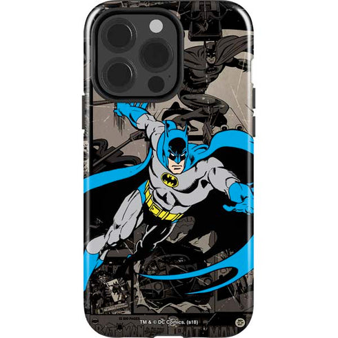 DC Comics Batman Classic Art iPhone 15 Pro Impact Case